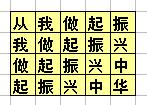 13年 第四届 蓝桥杯C语言C组 第3题 振兴中华