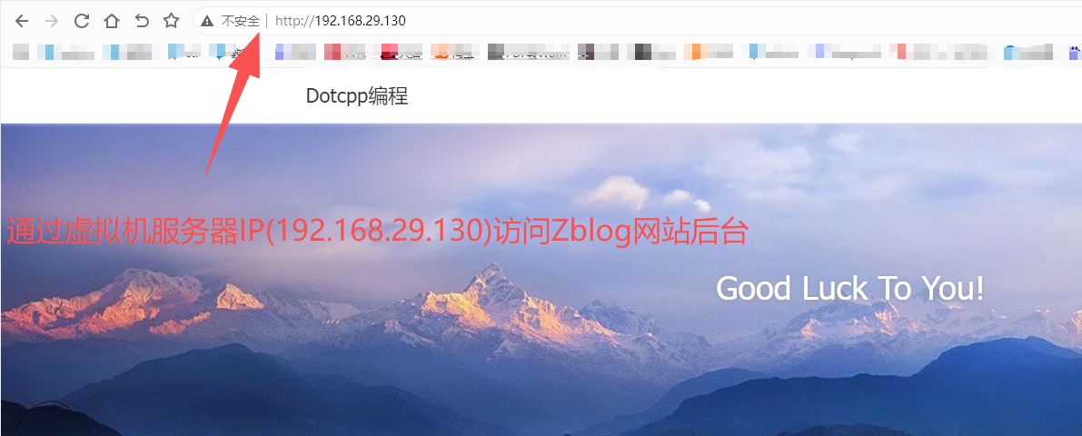成功搭建Zblog网站 成功搭建Zblog网站